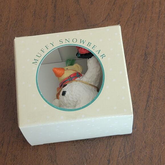 Vintage @1992 Muffy Vanderbear Collection Muffy Snowbear Ornament New - Picture 2 of 10